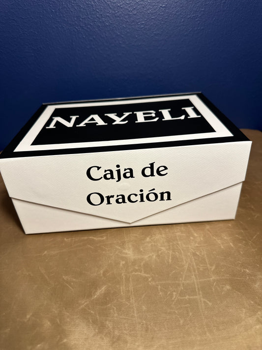 Personalized Prayer Box - Caja de Oración Personalizada