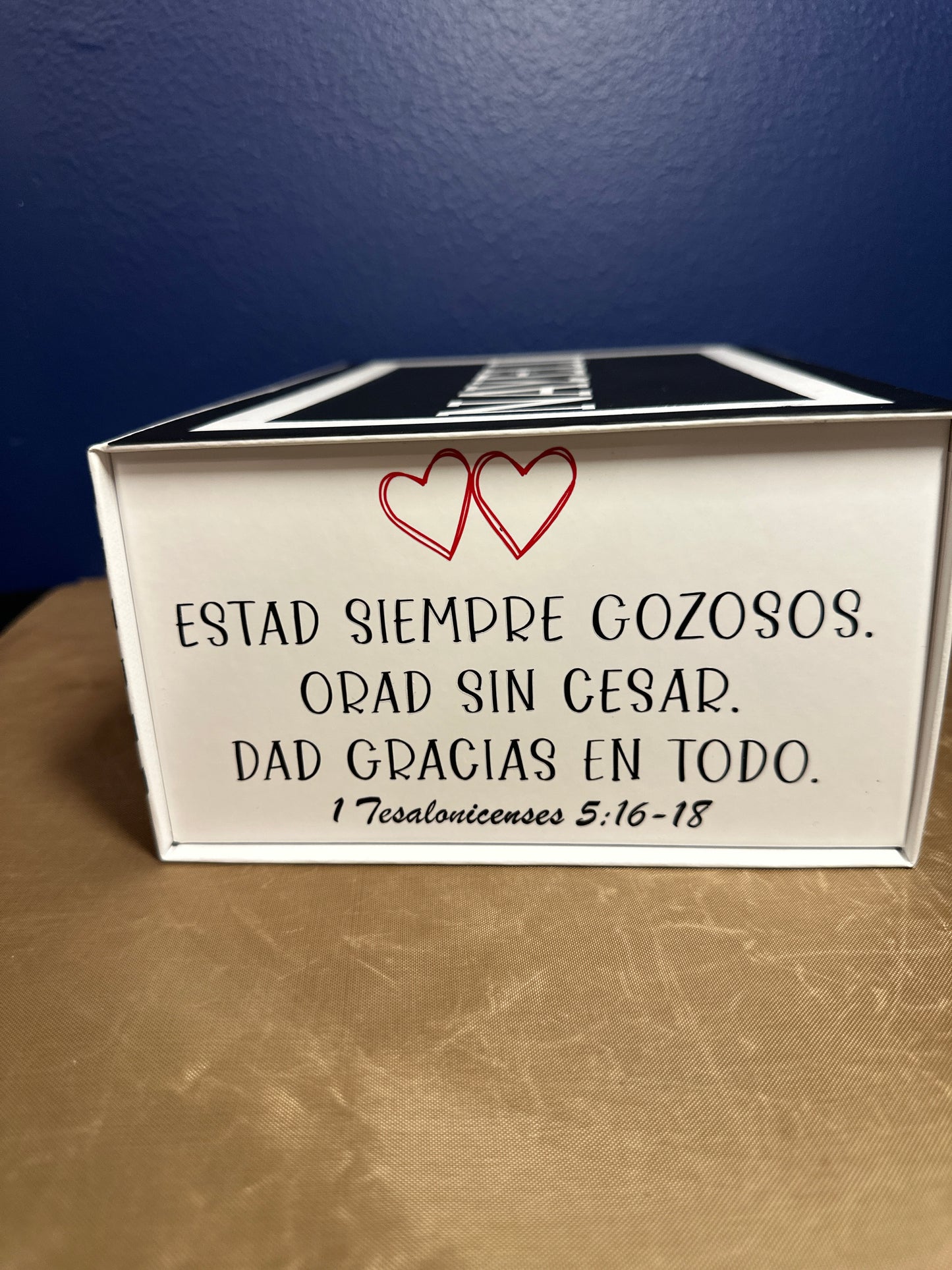 Personalized Prayer Box - Caja de Oración Personalizada