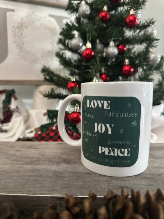 Love Joy Peace Mug