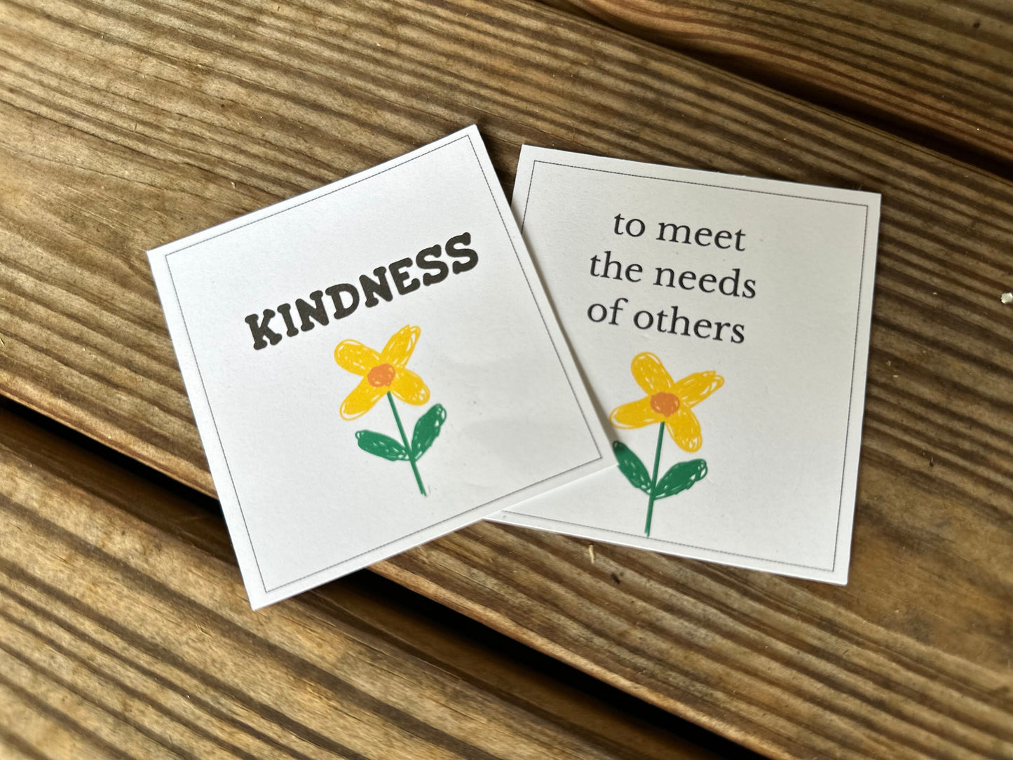 Fruit of the Spirit Kids Flashcards